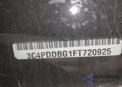 2015 Dodge Journey Sxt z USA, uszkodzony, nr VIN 3C4PDDBG1FT720925